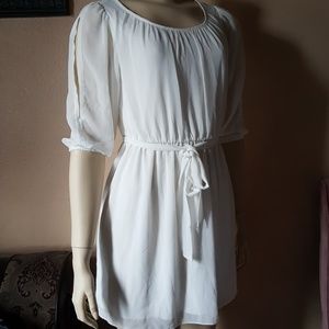 ❤ White sheer dress *2 for $15 sale*